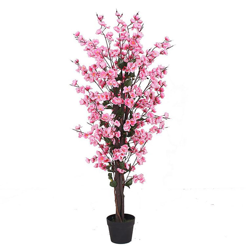 120cm Artificial Blossom Tree Pink Potted