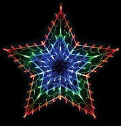 Christmas Star Spinner Light