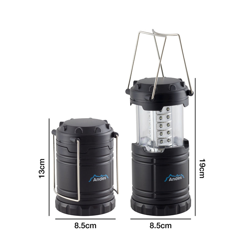 2 x LED Collapsible Camping Tent Light