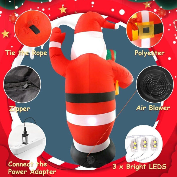 5ft Christmas Inflatable Santa