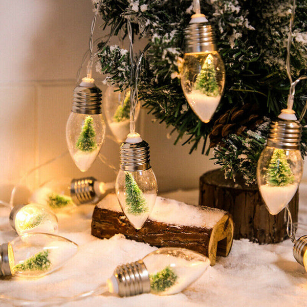 Christmas Light String Tree Decoration