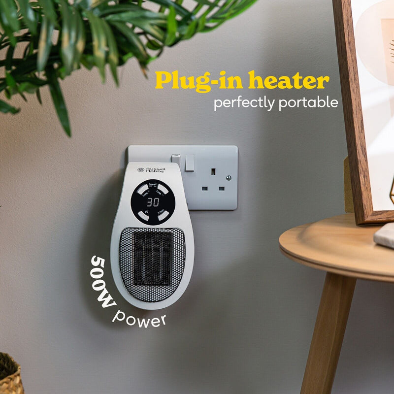 500w Portable Electric Heater
