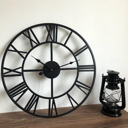40cm Roman Black Wall Clock